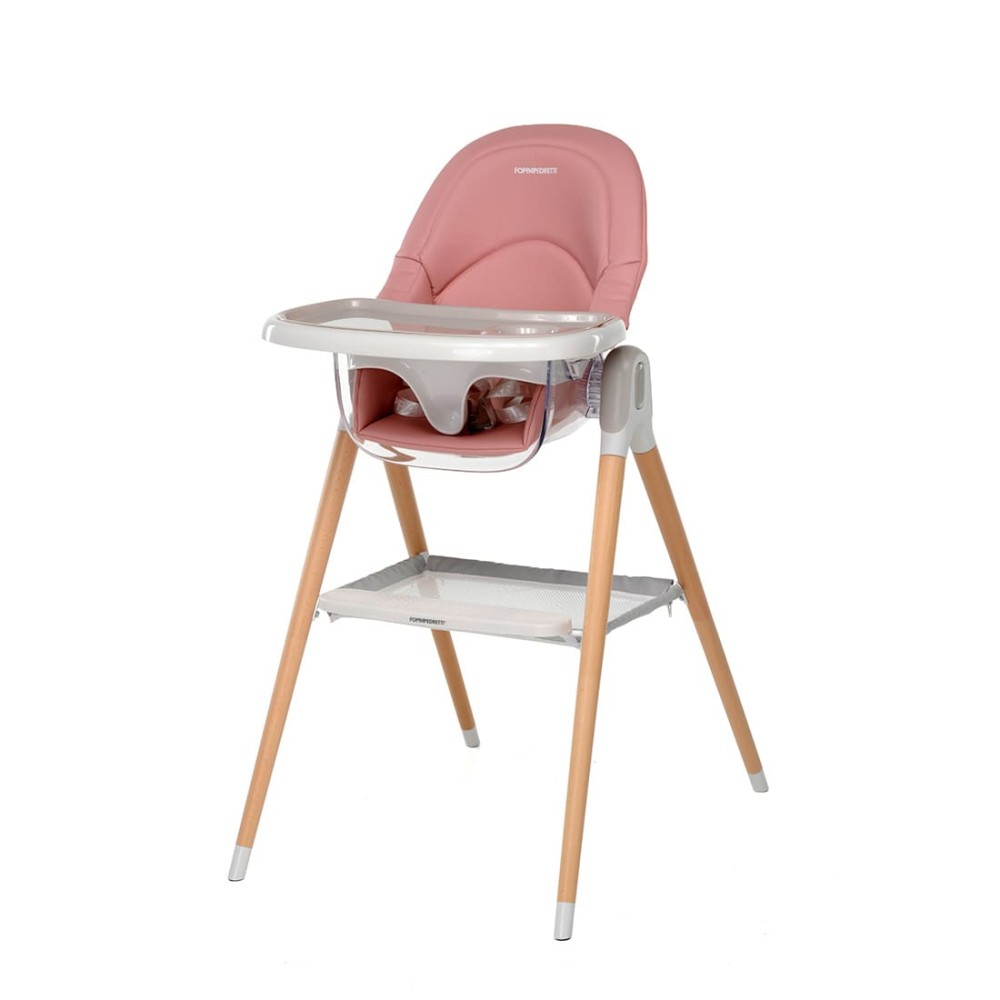 Seggiolone 2 in 1 Sedia per Bambini Bonito Rosa - By Foppapedretti
