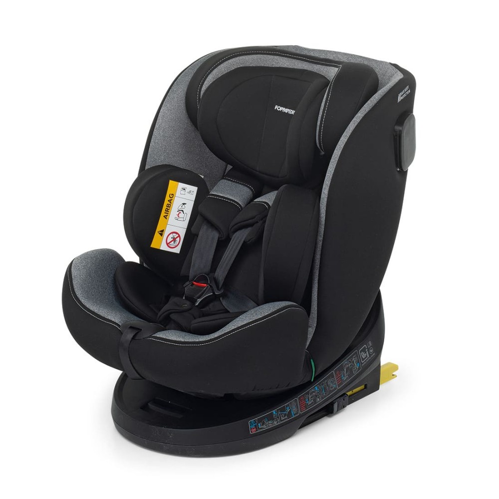 Circle I-Size Carbon Black Car Seat for Children - By Foppapedretti