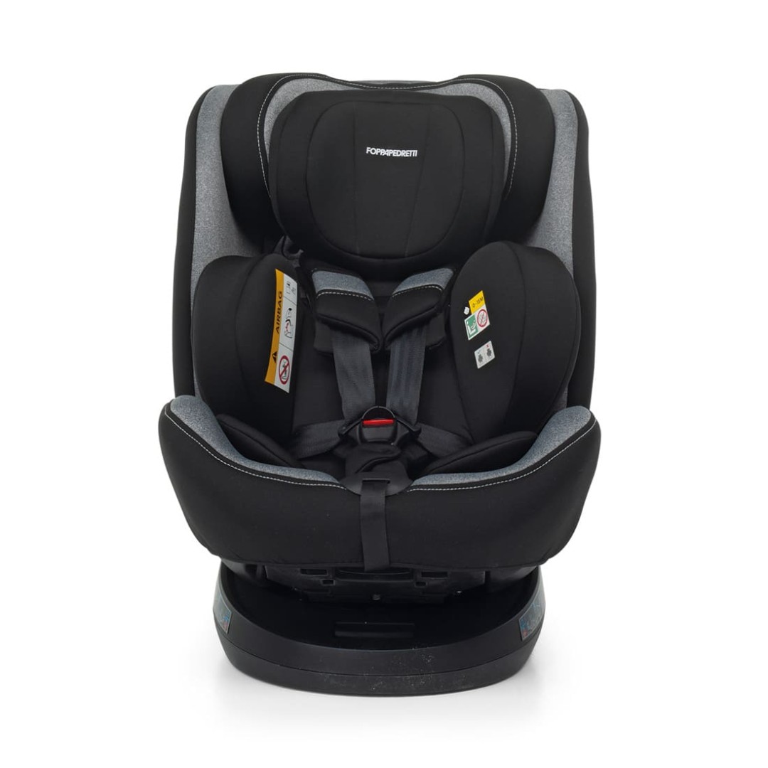 Circle I-Size Carbon Black Car Seat for Children - By Foppapedretti