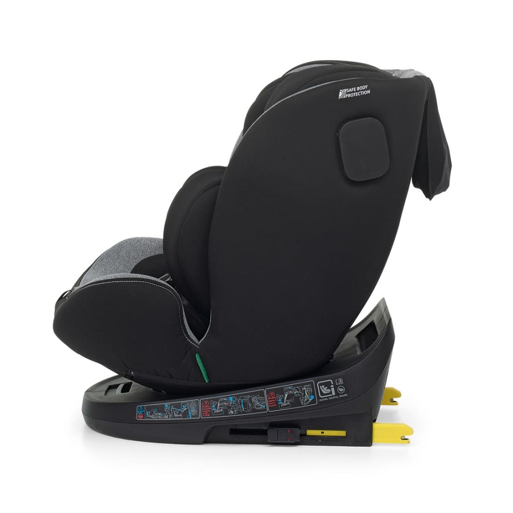 Circle I-Size Carbon Black Car Seat for Children - By Foppapedretti