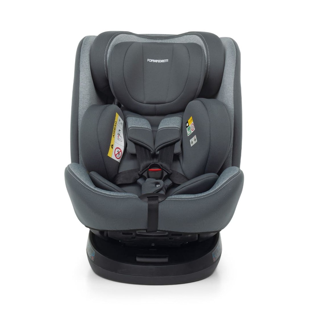 Circle I-Size Silver Grey Car Seat for Children - By Foppapedretti