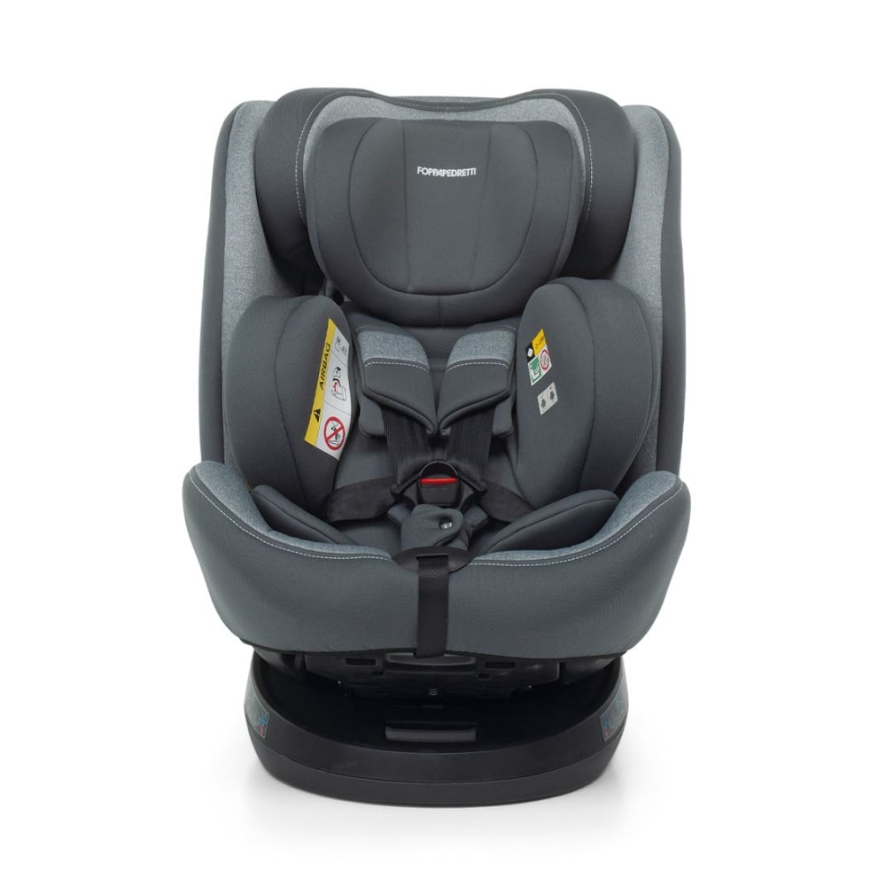 Circle I-Size Silver Grey Car Seat for Children - By Foppapedretti