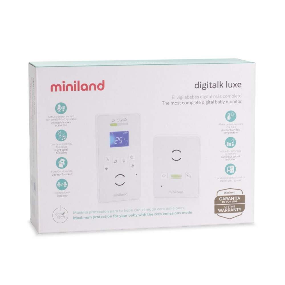 Audio baby monitor Digitalk Luxe - Miniland