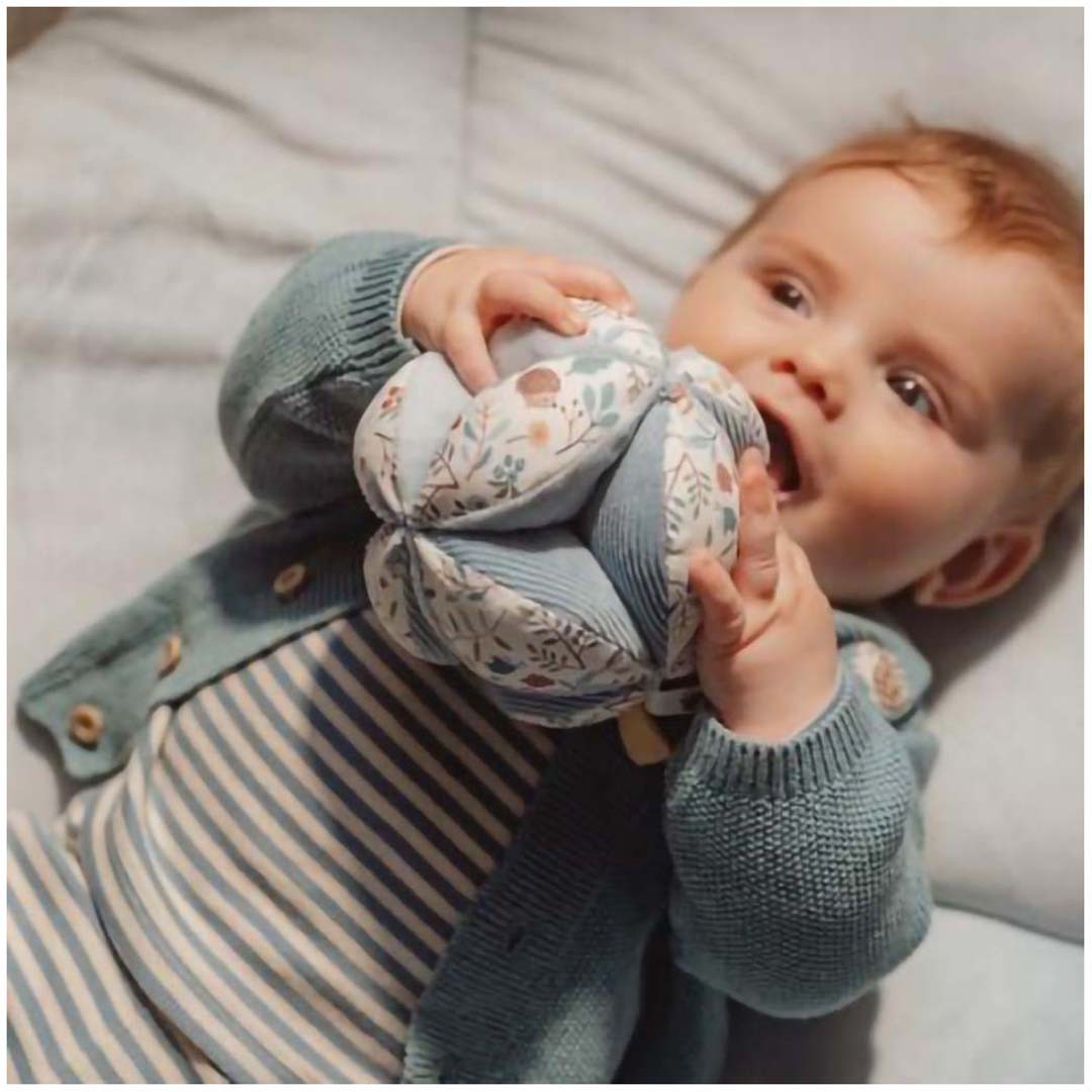 Palla Morbida Giocattolo Sensoriale per Neonati - Little Dutch