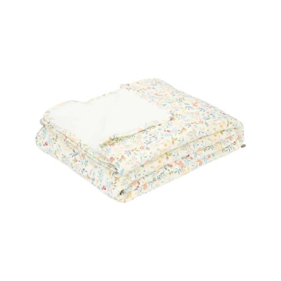 Soft Crib Blanket in Cotton and Fleece - Little Dutch