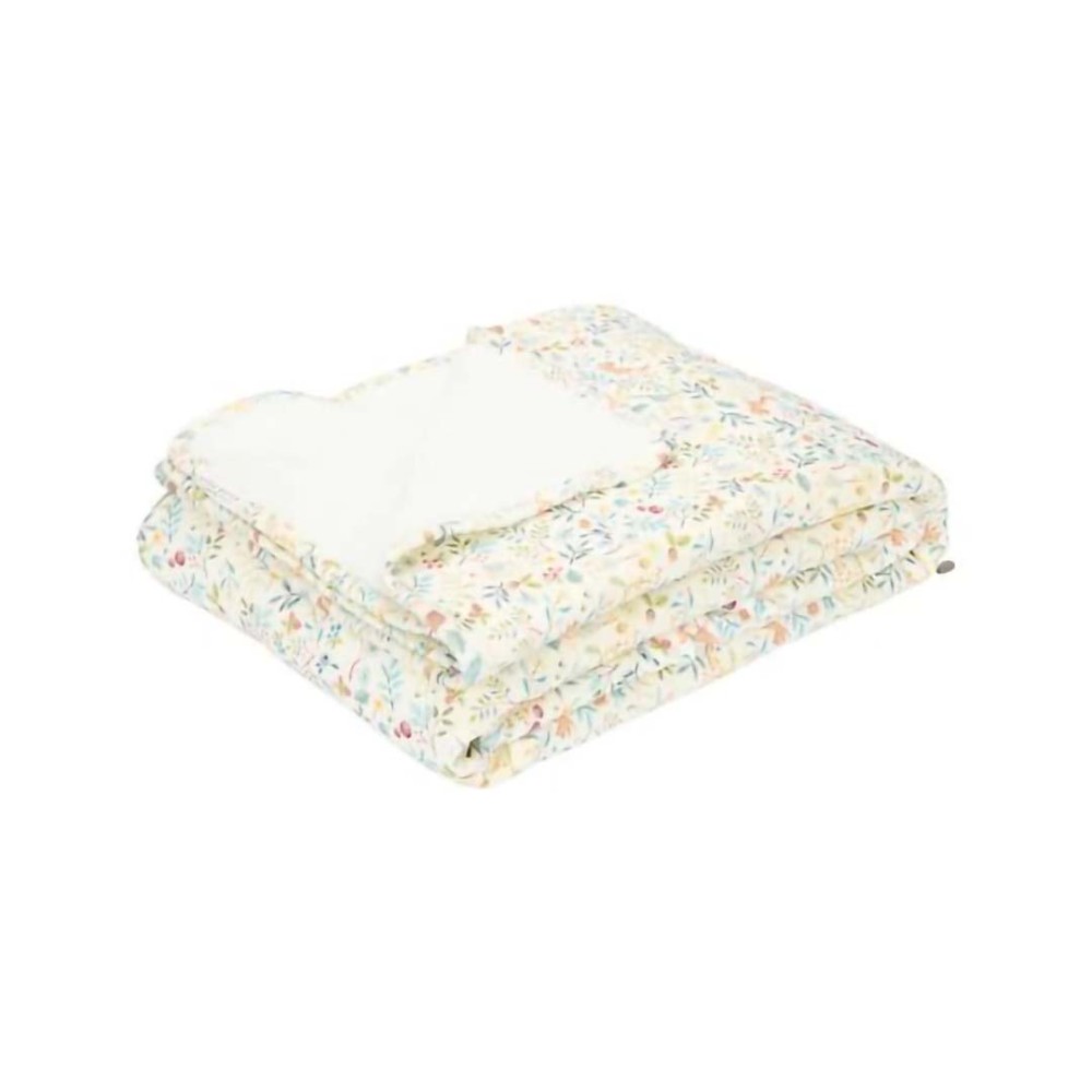 Soft Crib Blanket in Cotton and Fleece - Little Dutch