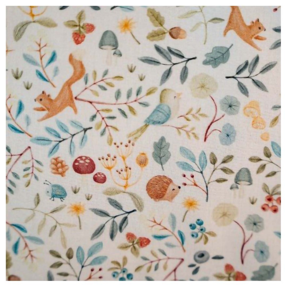 Soft Crib Blanket in Cotton and Fleece - Little Dutch