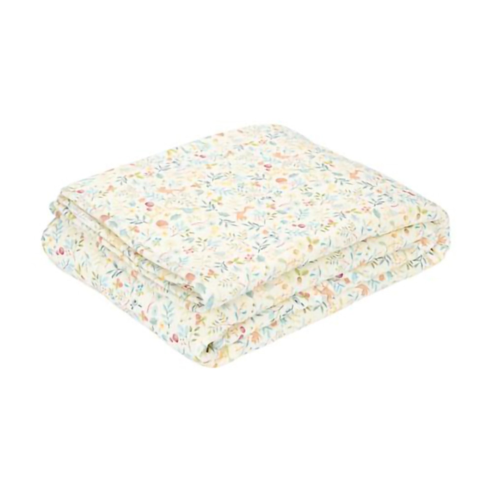 Soft Crib Blanket in Cotton and Fleece - Little Dutch