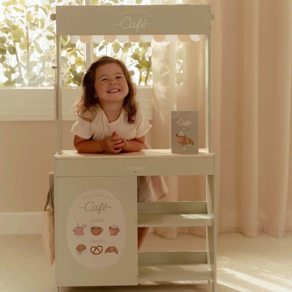 Stand Bancarella del Mercato in Legno per Bambini - Little Dutch