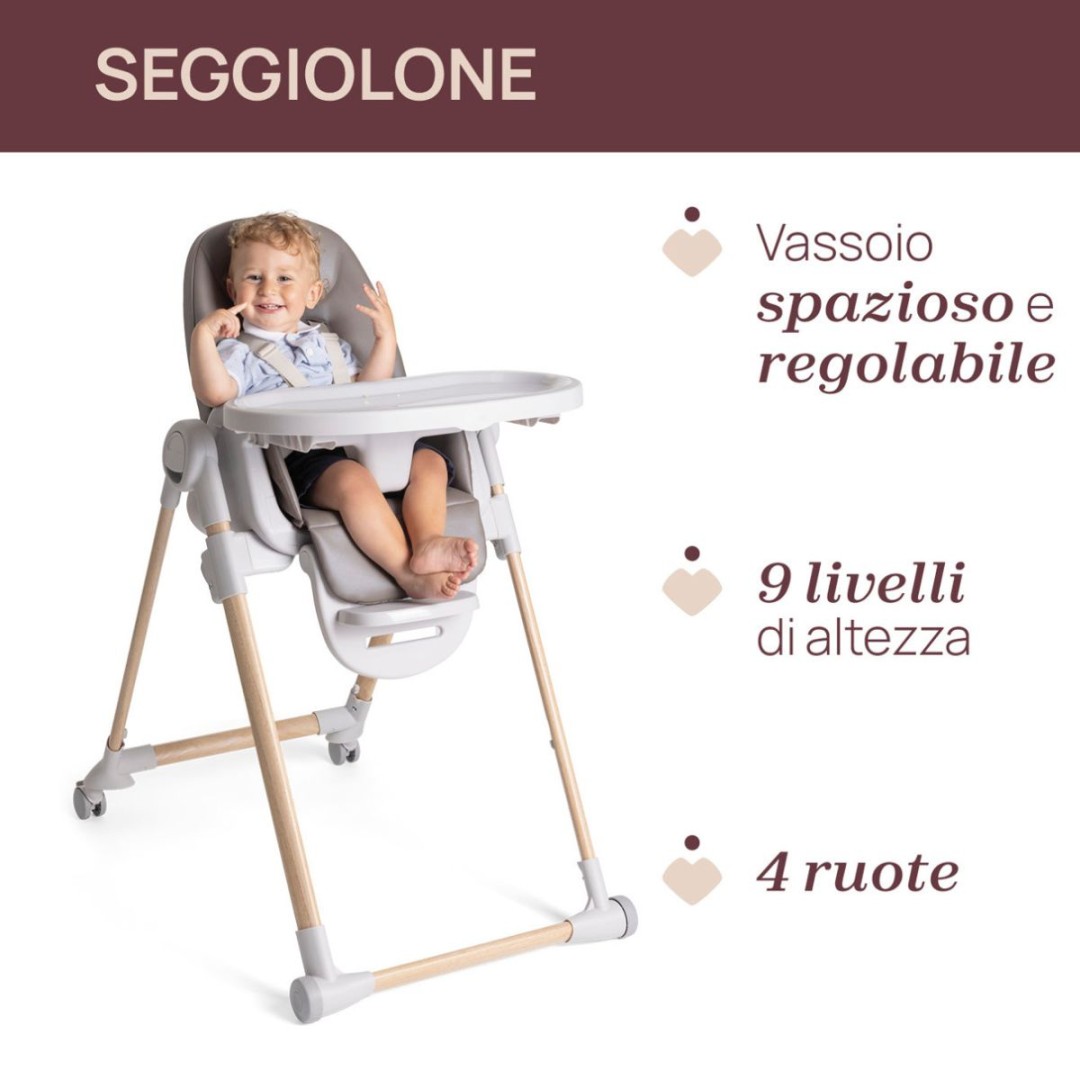 Polly Armonia Highchair - Chicco