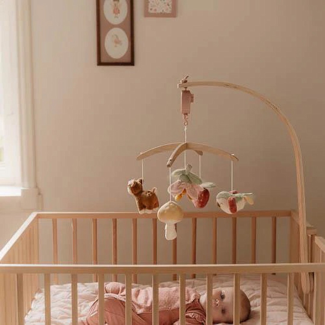 Musical Mobile for Babies with Soft Peluches - Little Dutch