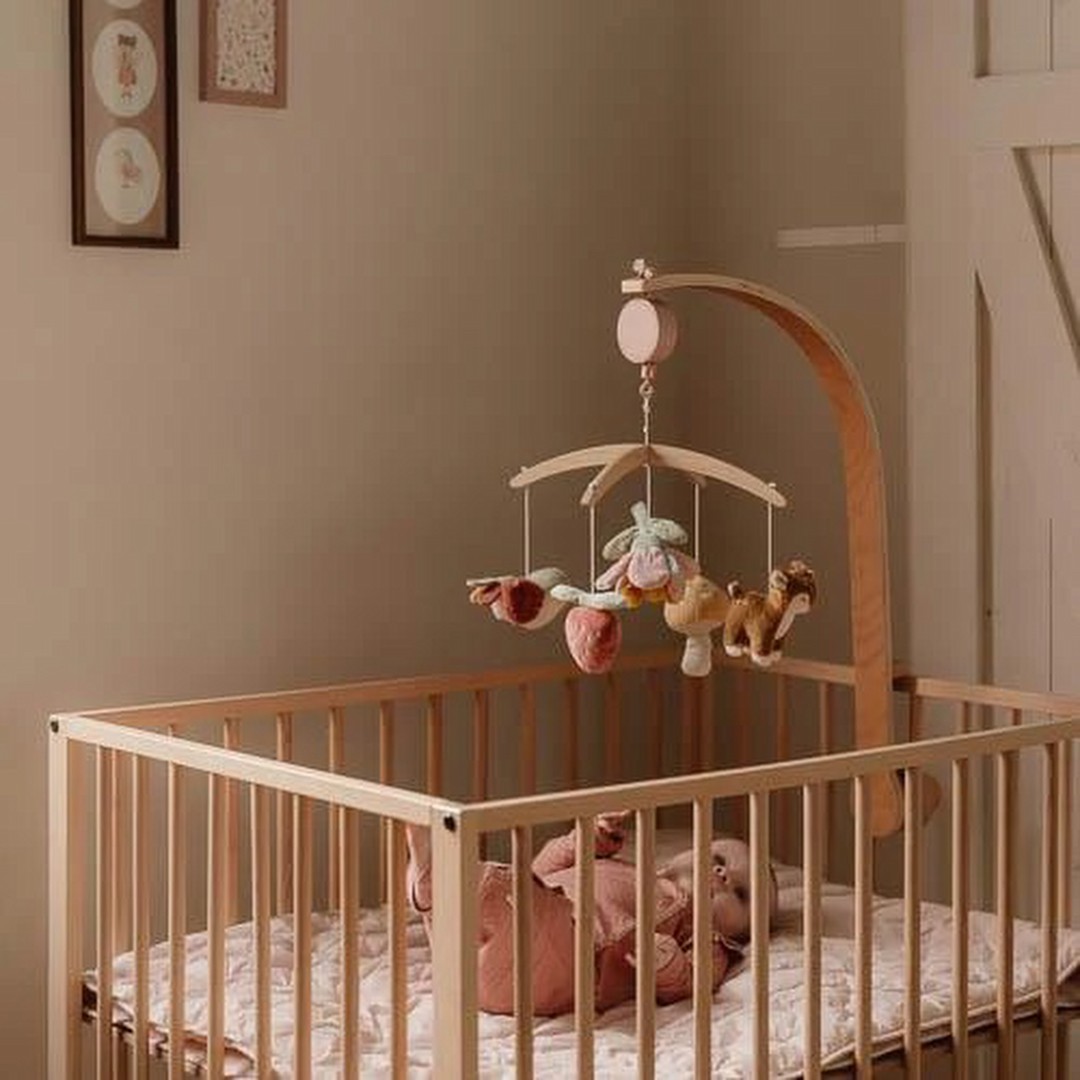 Musical Mobile for Babies with Soft Peluches - Little Dutch