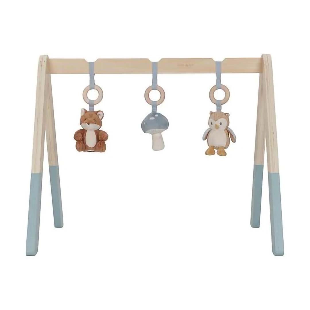 Sensory Play Gym with Plush Toys for Newborns - Little Dutch