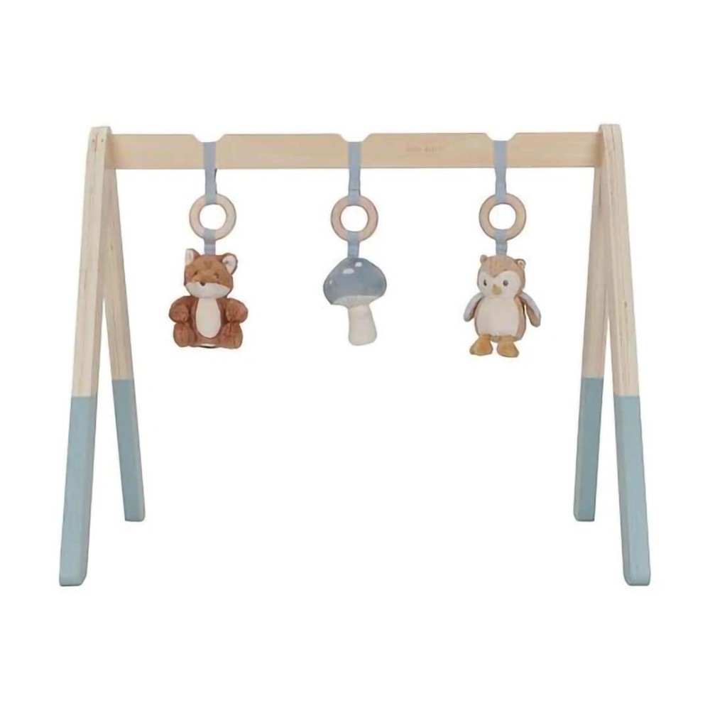Sensory Play Gym with Plush Toys for Newborns - Little Dutch