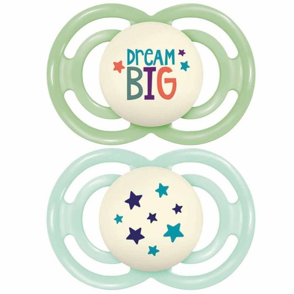 Set of 2 pacifiers - MAM Perfect Night 6+ months -MAM Baby