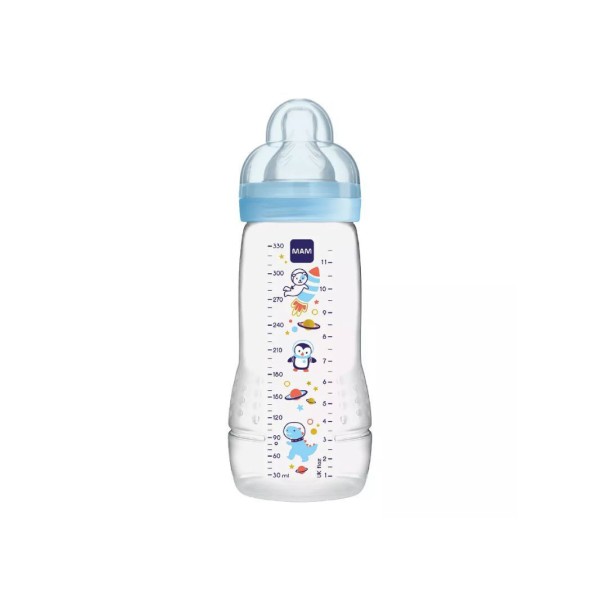 4+ months 330 ml baby bottle - MAM Easy Active™ Anti-Colic - MAM Baby