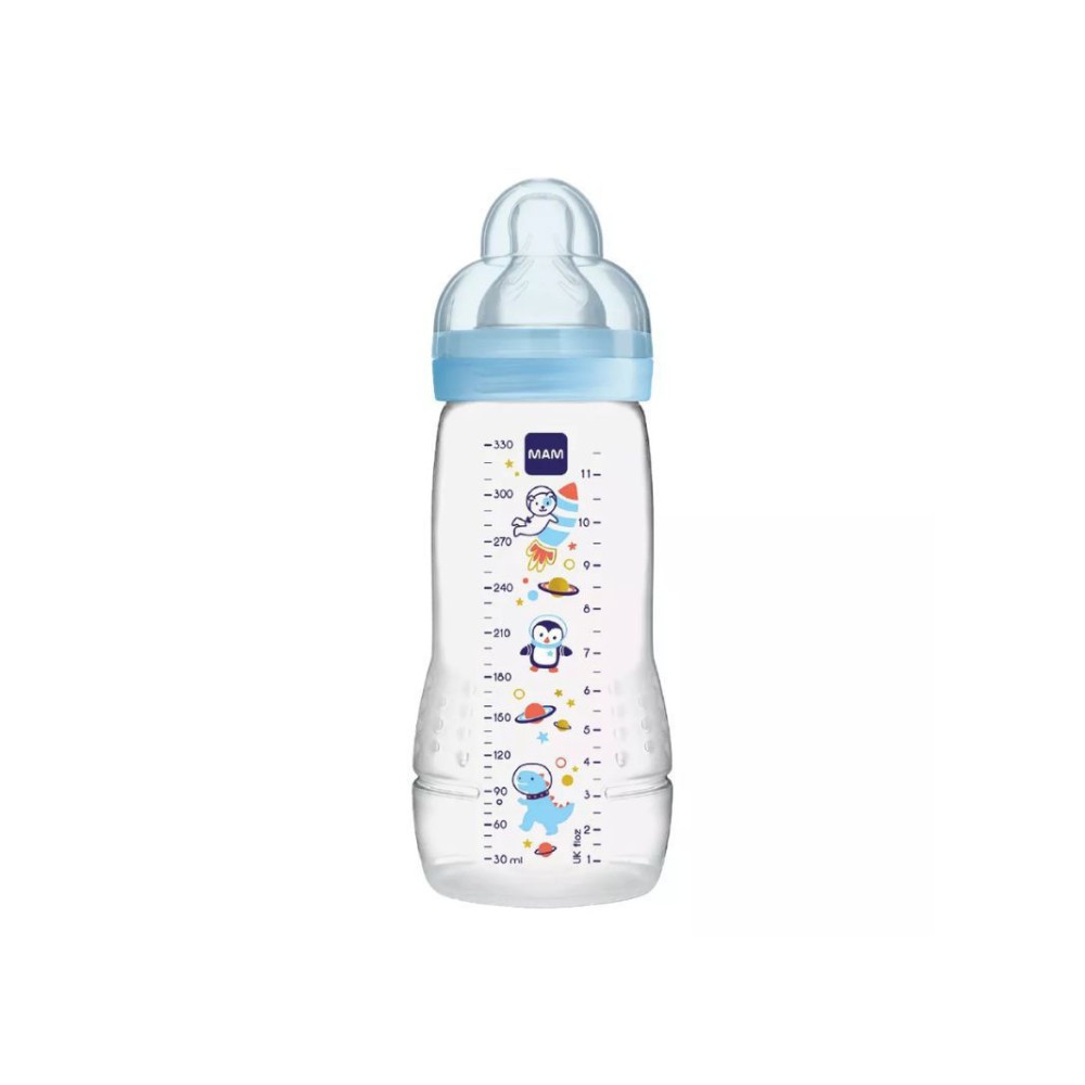 4+ months 330 ml baby bottle - MAM Easy Active™ Anti-Colic - MAM Baby