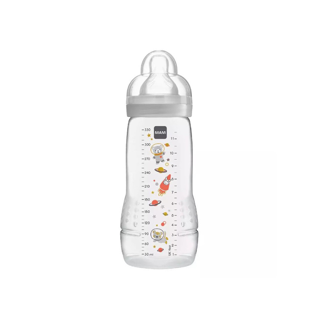 4+ months 330 ml baby bottle - MAM Easy Active™ Anti-Colic - MAM Baby