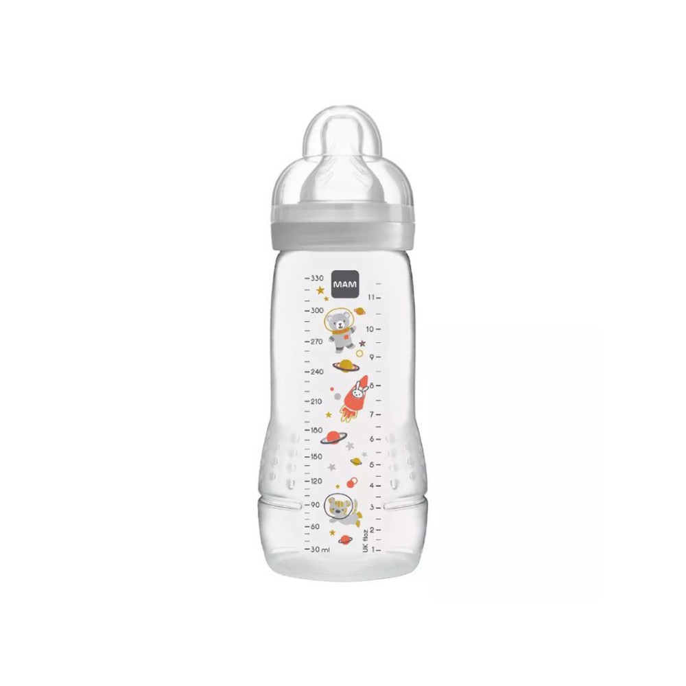 4+ months 330 ml baby bottle - MAM Easy Active™ Anti-Colic - MAM Baby