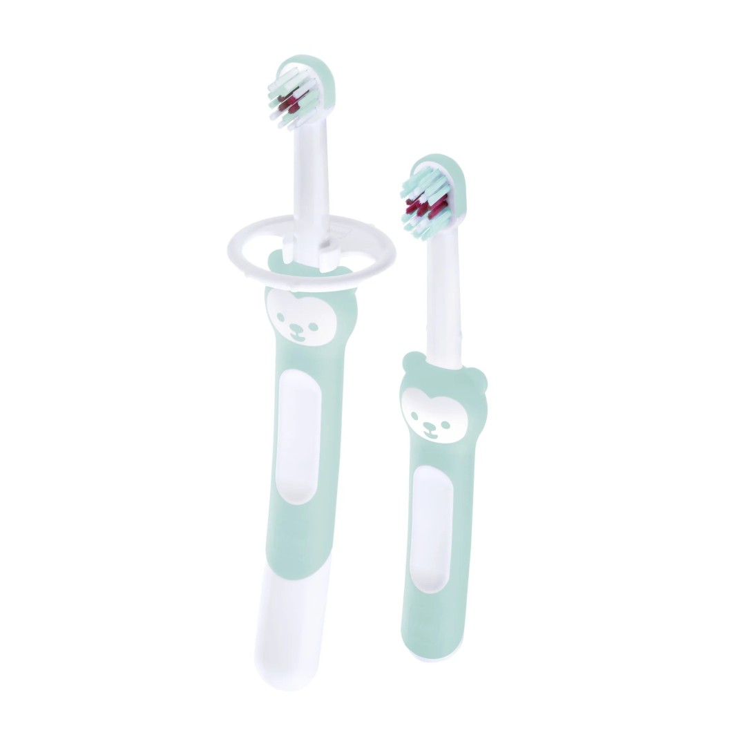 Set di 2 Spazzolini per bebè - Baby's Brush + Training Brush - MAM Baby