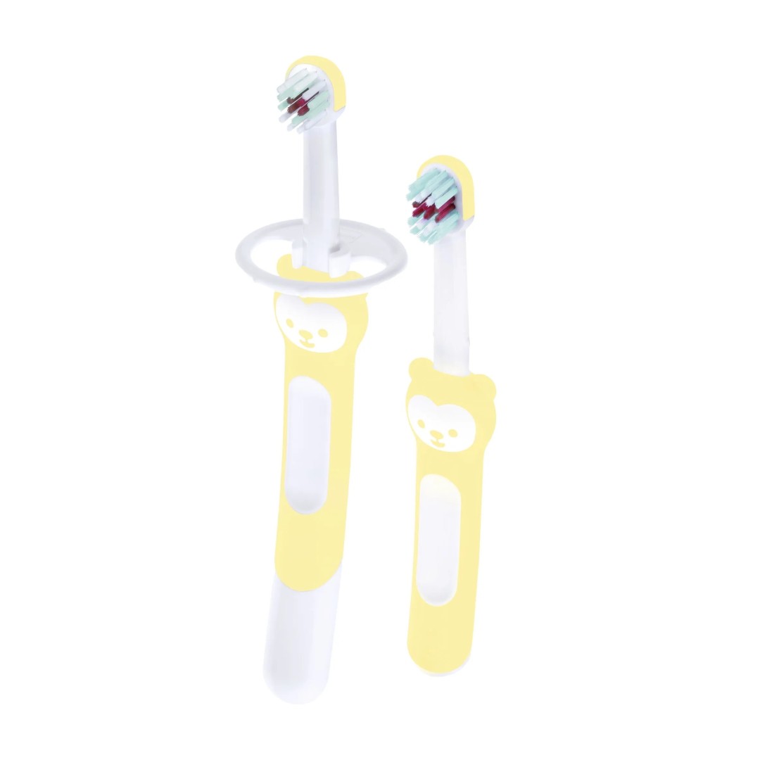 Set di 2 Spazzolini per bebè - Baby's Brush + Training Brush - MAM Baby