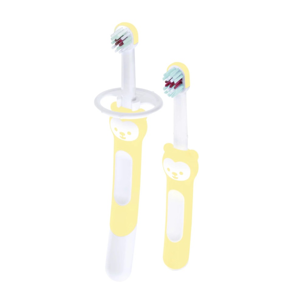 Set di 2 Spazzolini per bebè - Baby's Brush + Training Brush - MAM Baby
