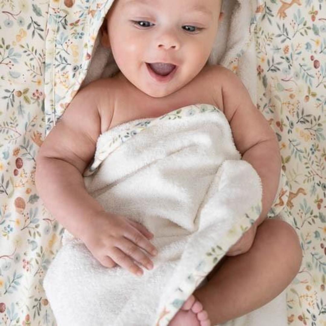 Baby's Hooded Towel Forest Wonders - Little Dutch