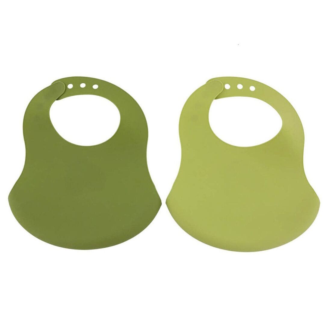 Set 2 bavaglini Trixie in silicone per bambini - Trixie