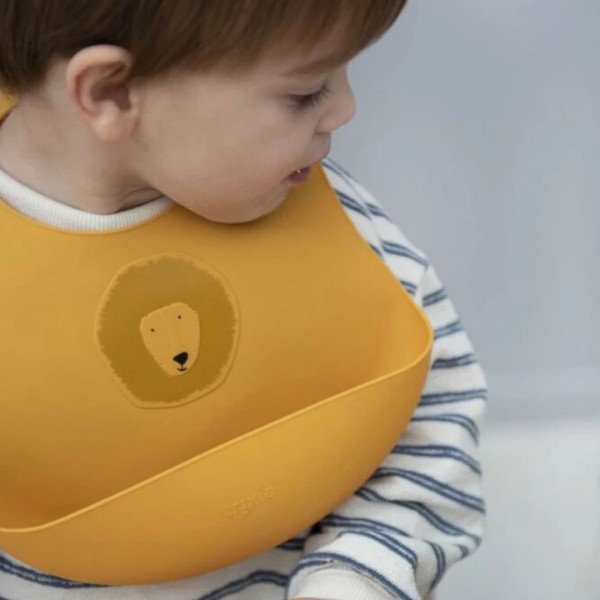 Set of 2 Trixie silicone bibs for children - Trixie