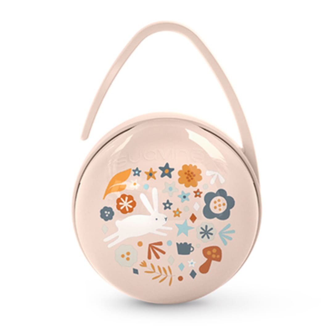 Custodia porta ciuccio Wonderland rosa - Suavinex