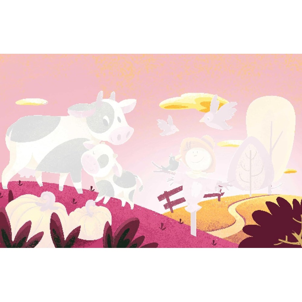 Magic Water Coloring Book “The Farm” with Water Brush - Sassi Jinior