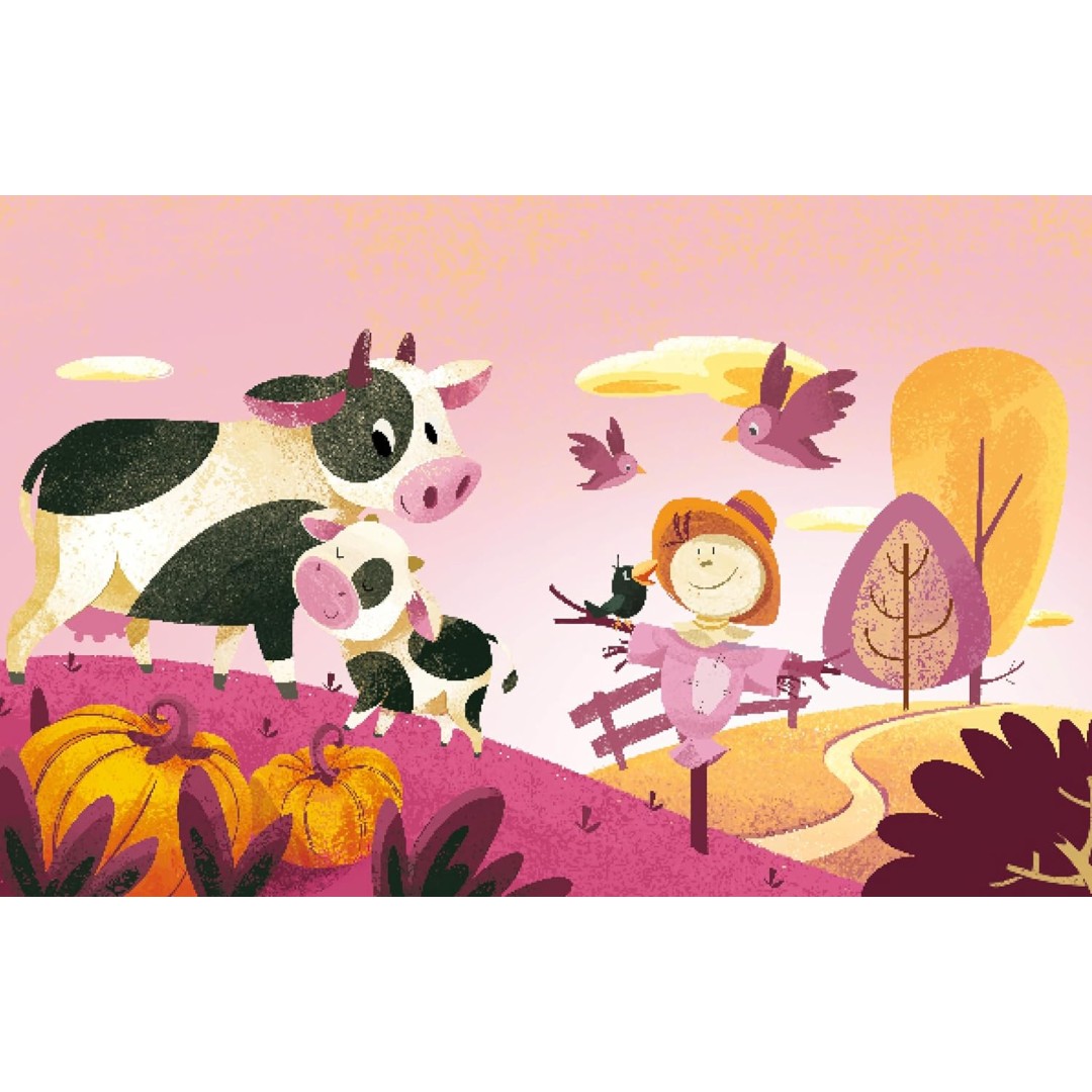 Magic Water Coloring Book “The Farm” with Water Brush - Sassi Jinior