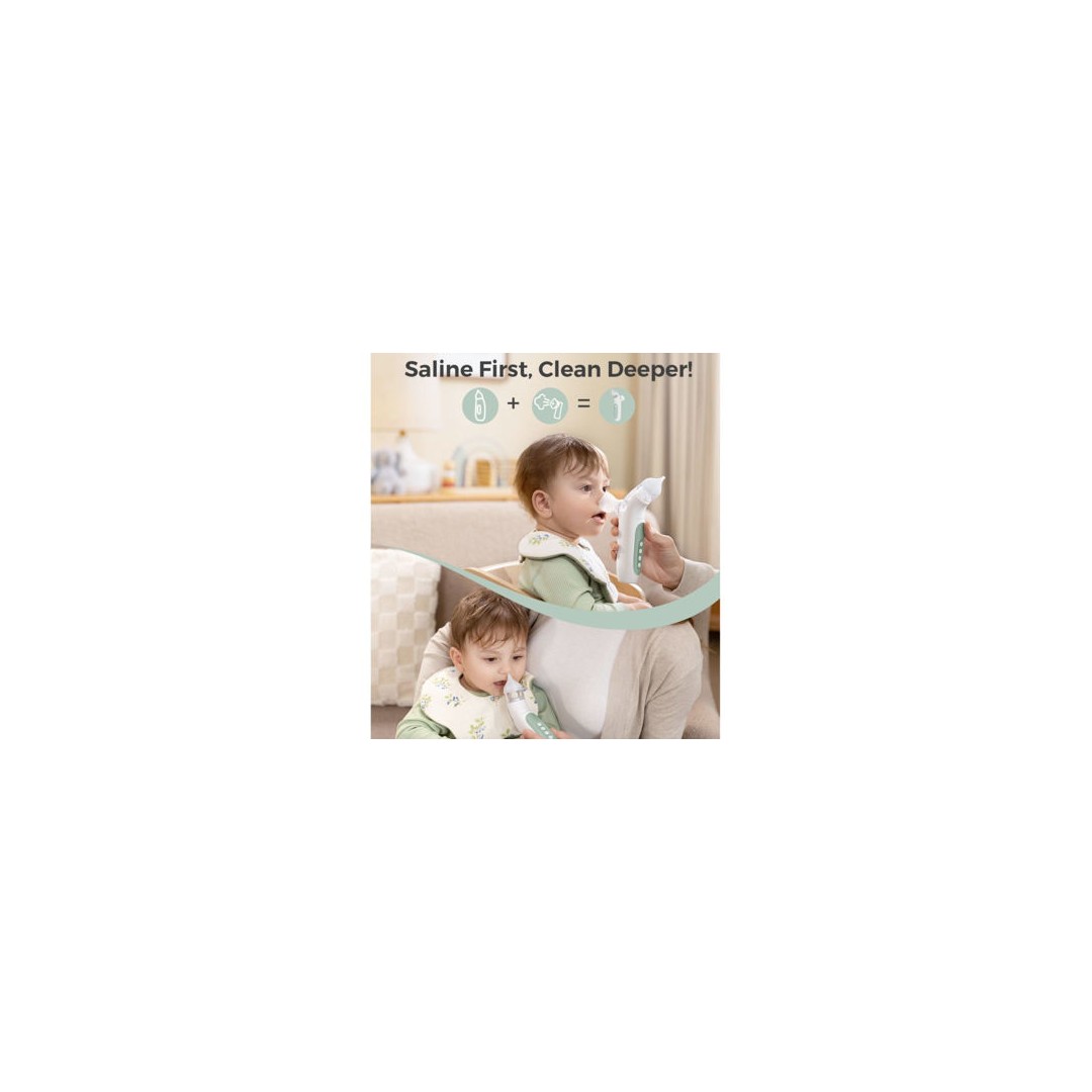 Nasal Aspirator - Spray and Suck with one product - Momcozy