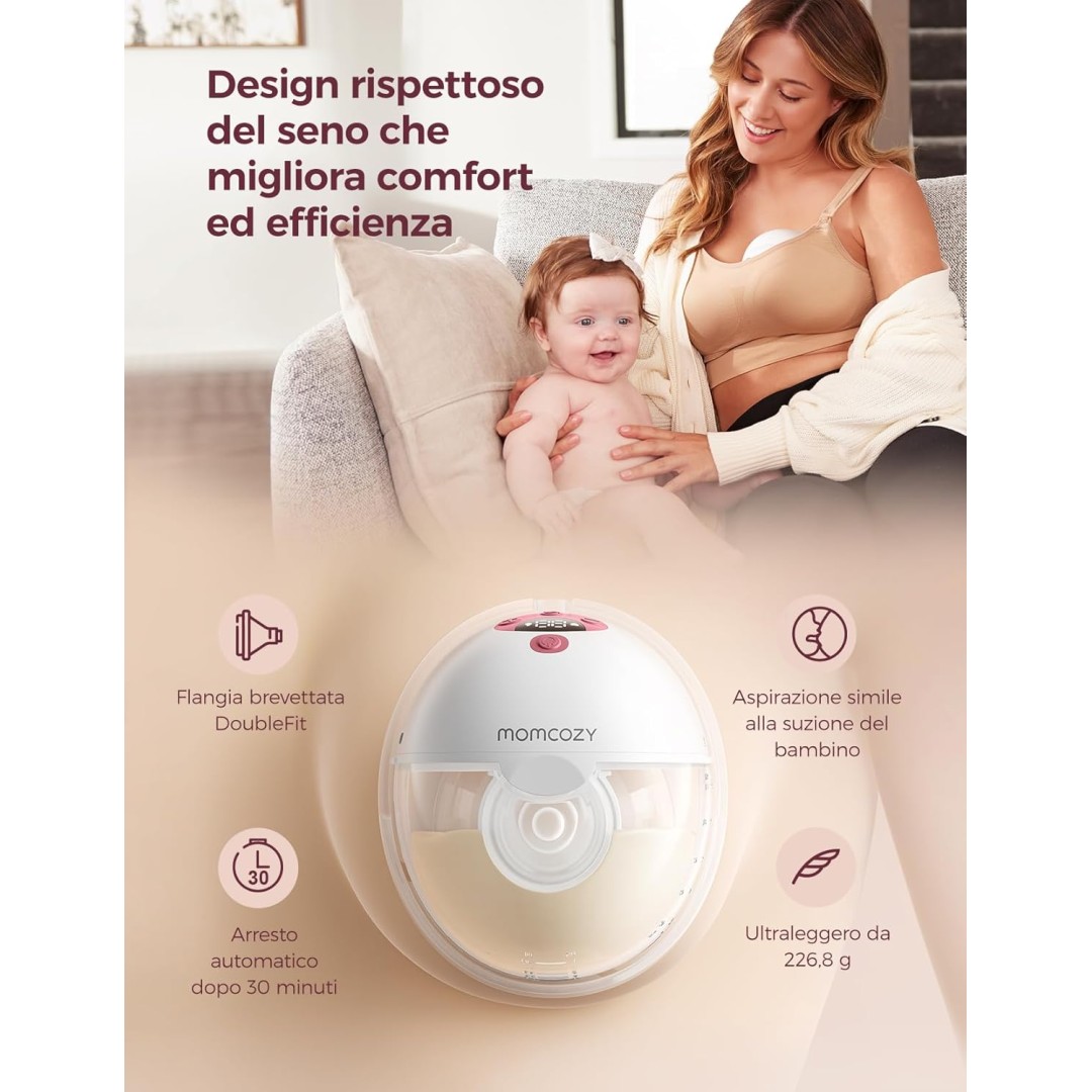 Tiralatte indossabile doppio M5 - Momcozy