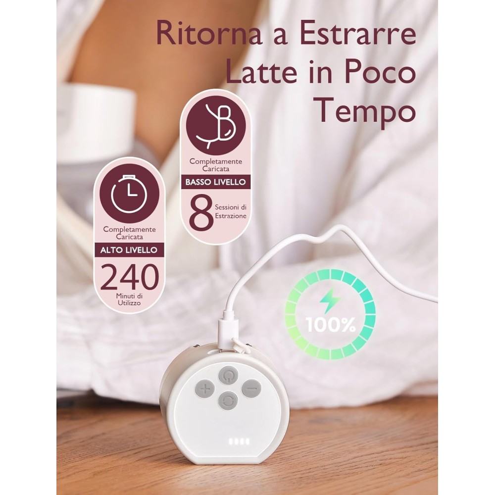 Wearable Single Breast Pump S12 PRO