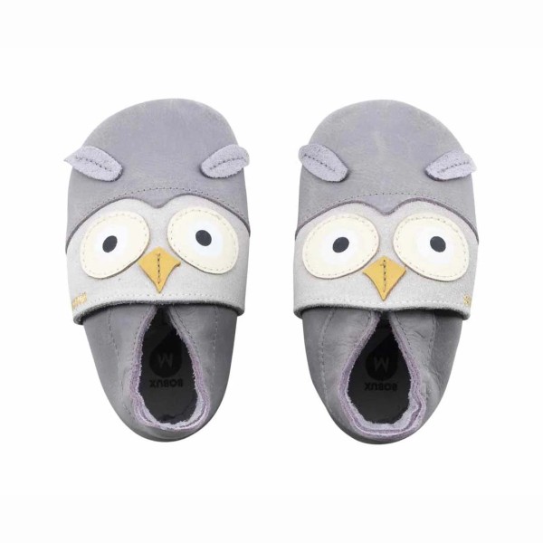 Baby First Walking Shoes Grull Gray - Bobux