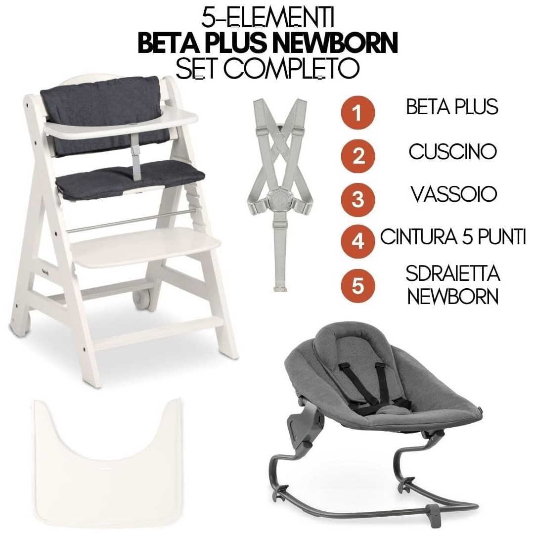 Seggiolone evolutivo 6 in 1 - Hauck