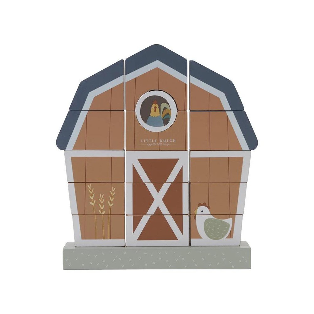 Stacking Block Farm - Little Farm - Little Dutch