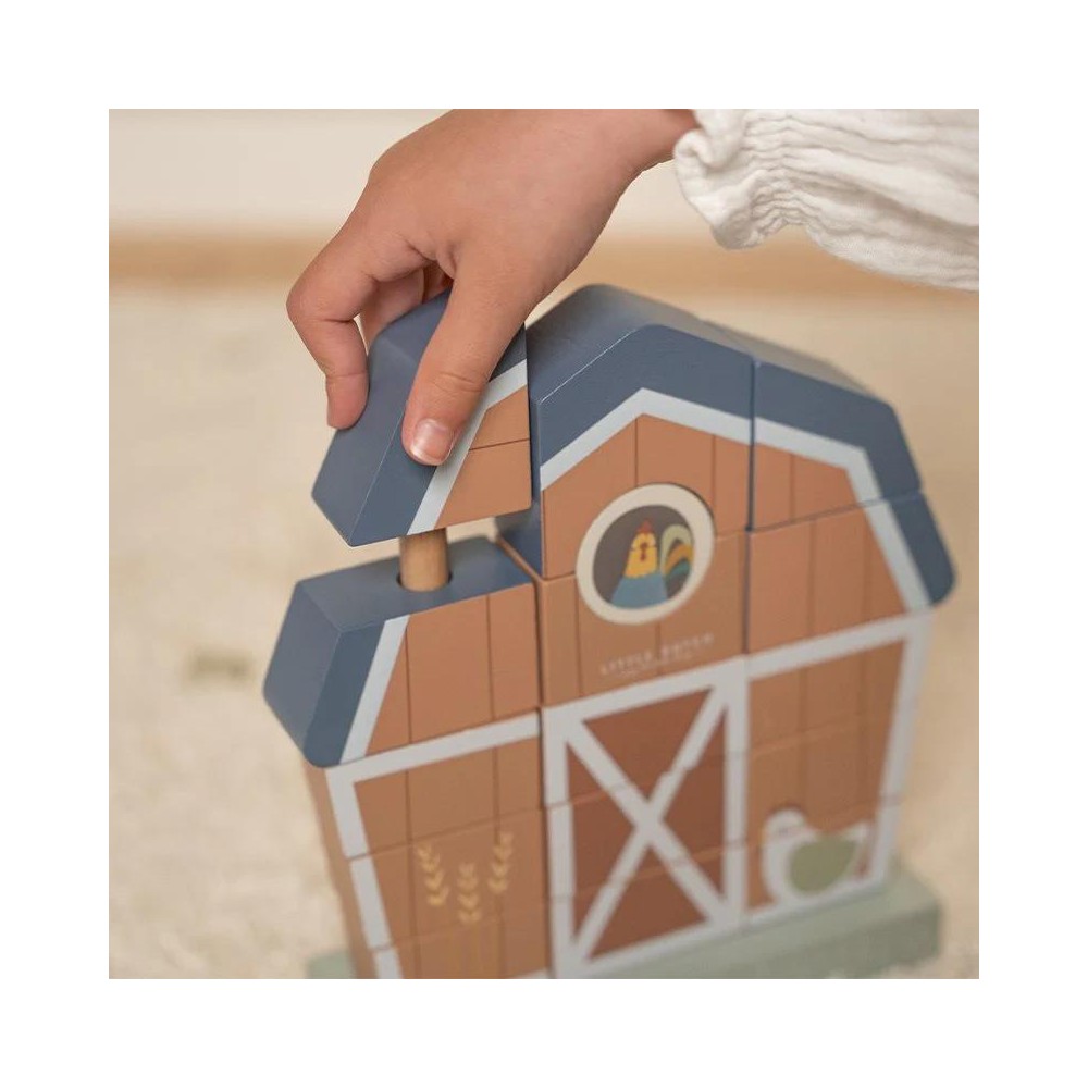 Stacking Block Farm - Little Farm - Little Dutch