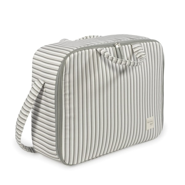 Valigia parto Botton Strisce - Walking Mum
