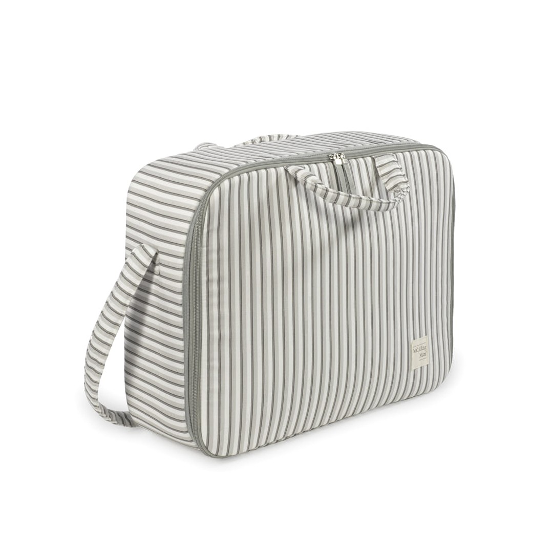 Valigia parto Botton Strisce - Walking Mum