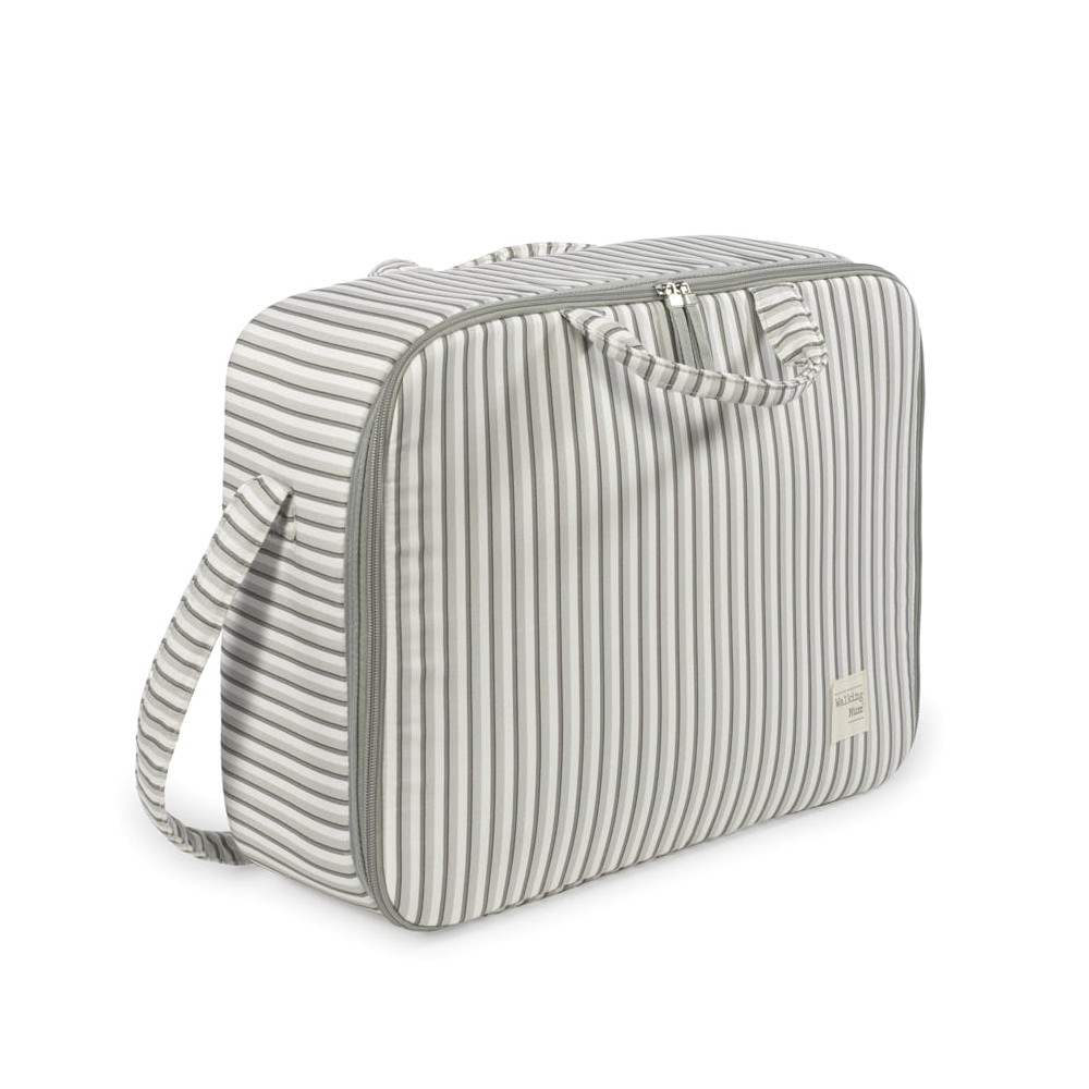 Valigia parto Botton Strisce - Walking Mum