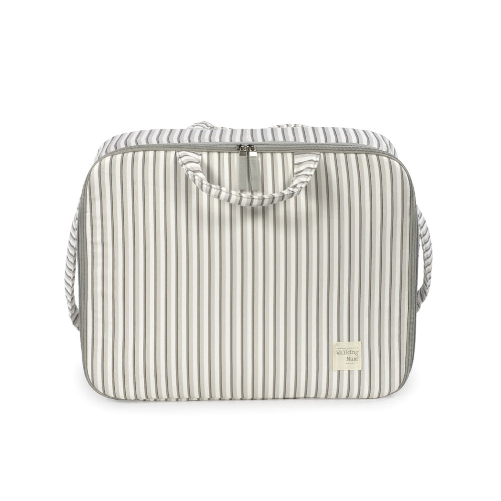 Valigia parto Botton Strisce - Walking Mum