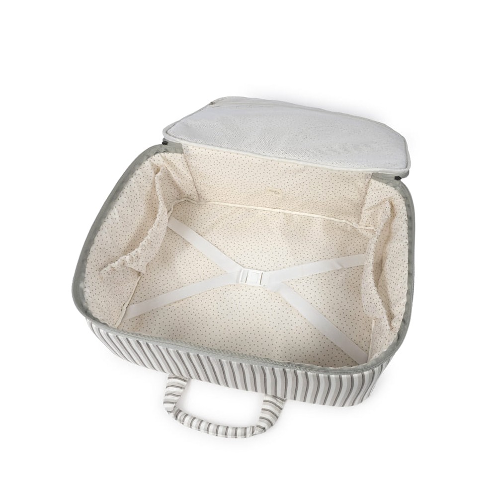 Valigia parto Botton Strisce - Walking Mum