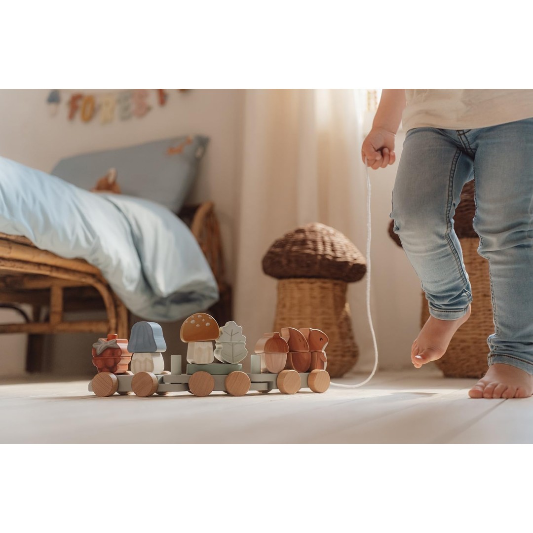 Stacking Train - Forest Friends - Little Dutch