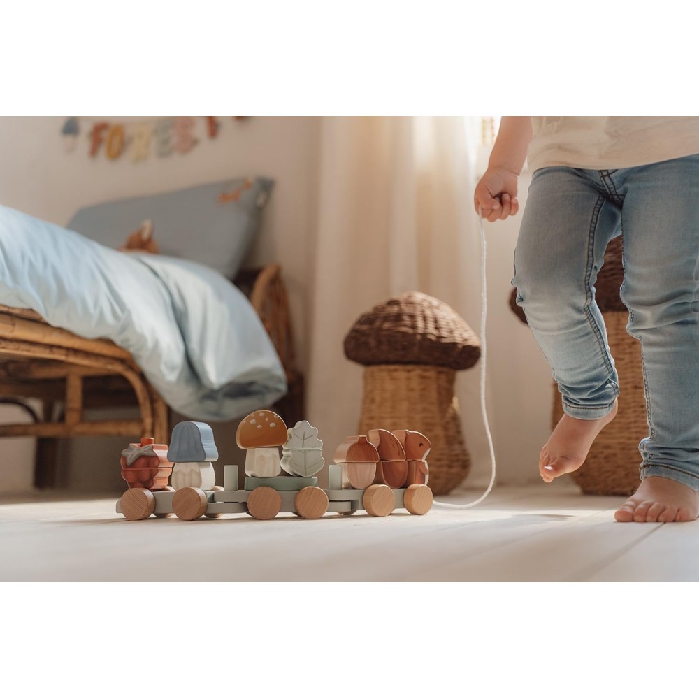 Stacking Train - Forest Friends - Little Dutch