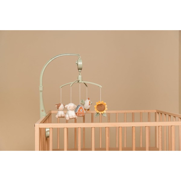 Giostrina Musicale per Neonati con Morbidi Peluches - Little Dutch