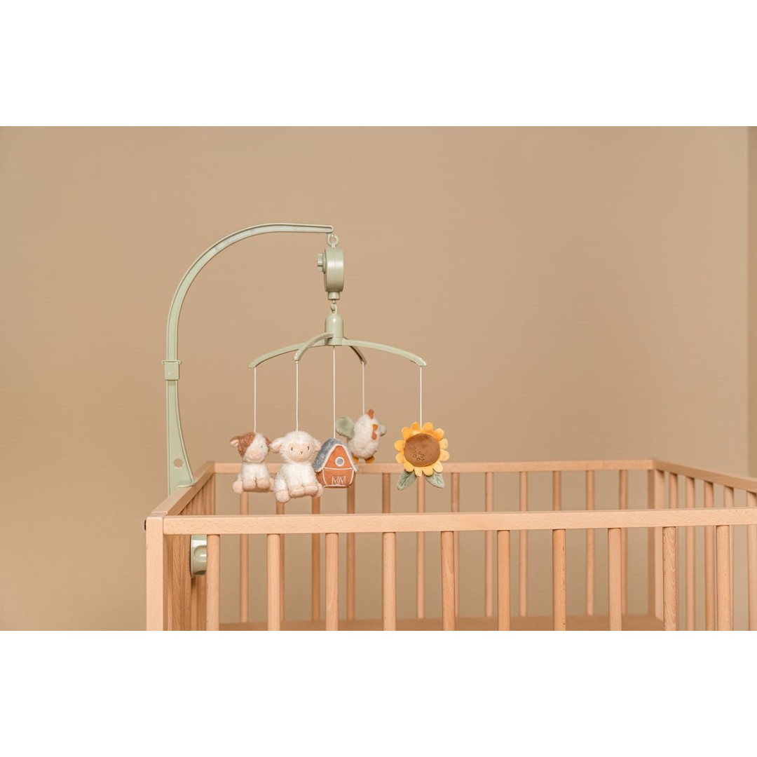 Musical Mobile for Babies with Soft Plush Toys – Little Dutch