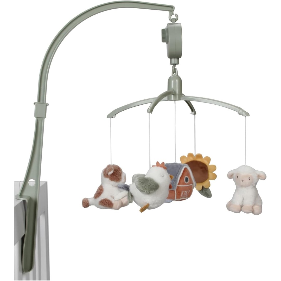 Musical Mobile for Babies with Soft Plush Toys – Little Dutch