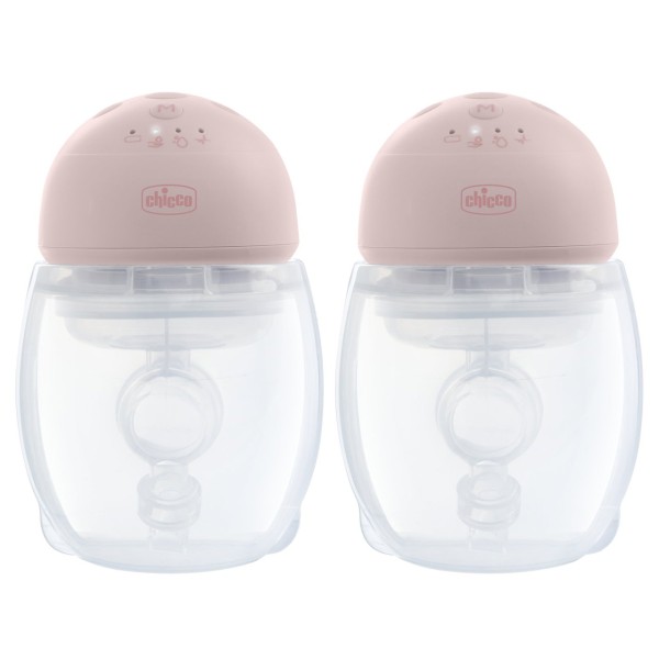 Wearable double breast pump